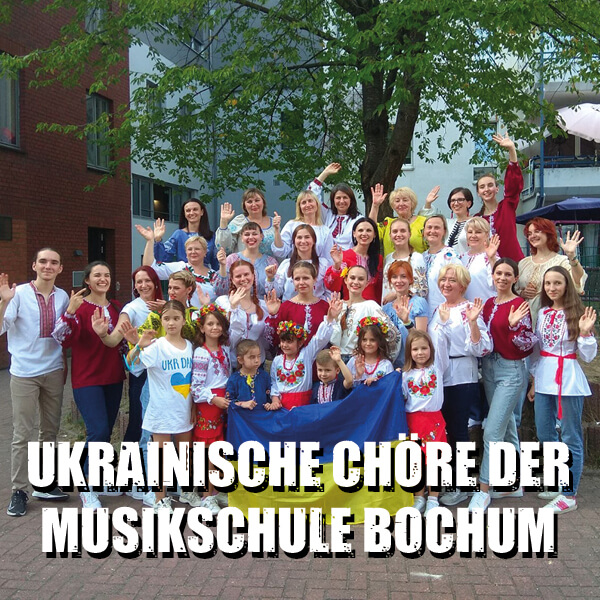 Ukrainische Chöre der Musikschule Bochum